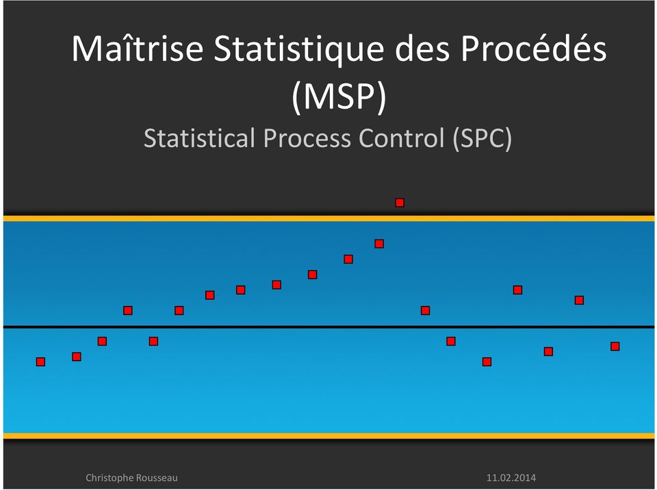 Module de spécialisation 20 : La Maitrise statistique des procédés