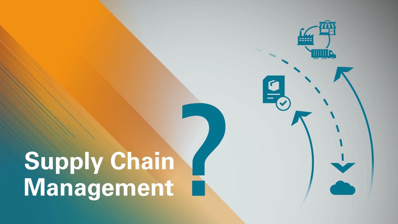 MODULE DE SPECIALISATION 9  : SUPPLY CHAIN MANAGEMENT 